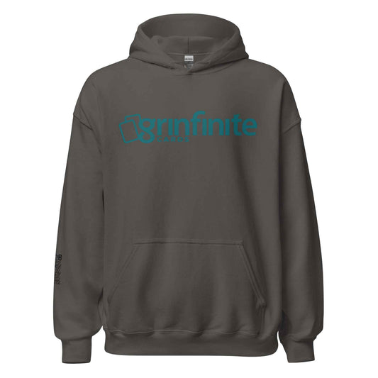 Grinfinite Cards! Unisex Hoodie w/QR code on sleeve