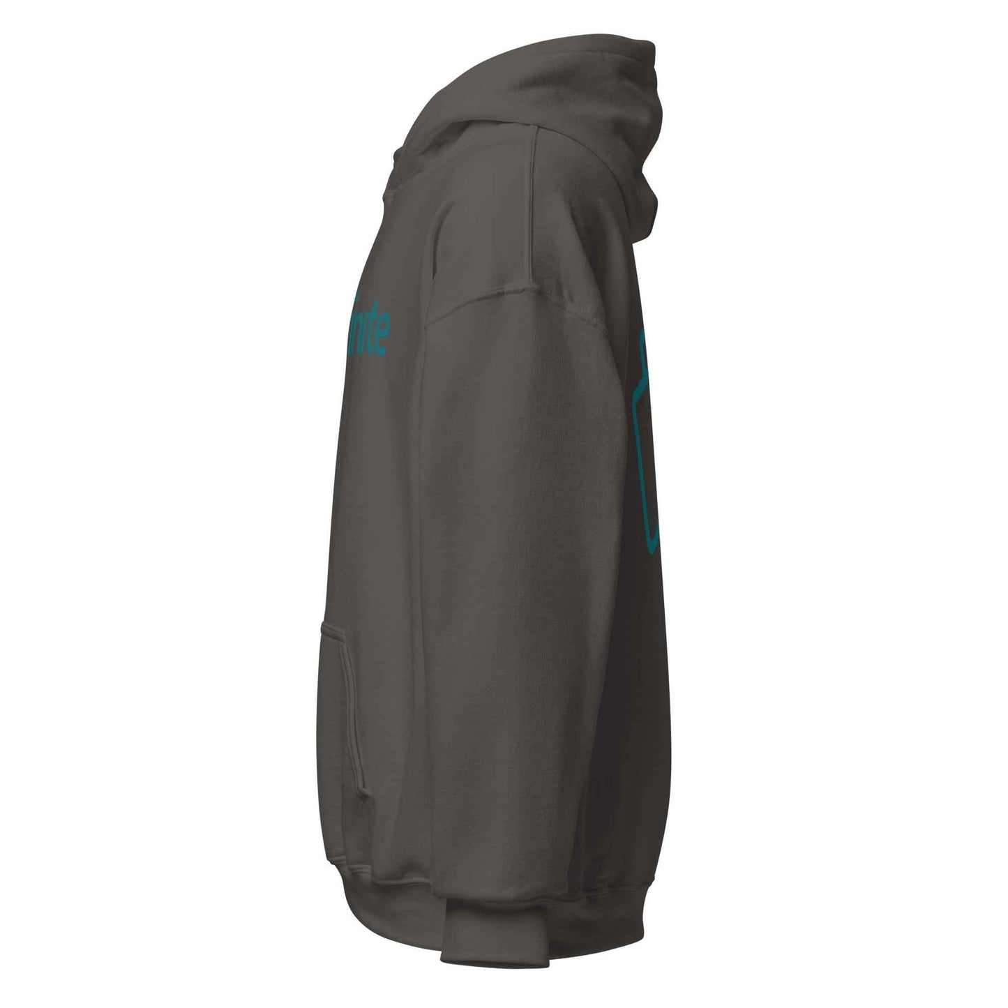 Grinfinite Cards! Unisex Hoodie w/QR code on sleeve