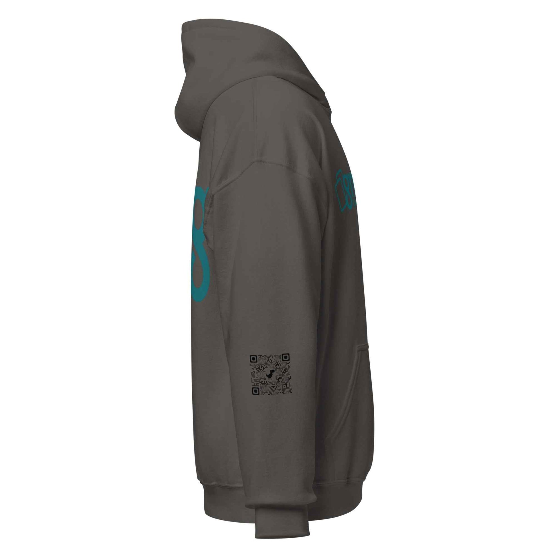 Grinfinite Cards! Unisex Hoodie w/QR code on sleeve