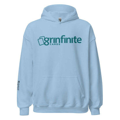 Grinfinite Cards! Unisex Hoodie w/QR code on sleeve
