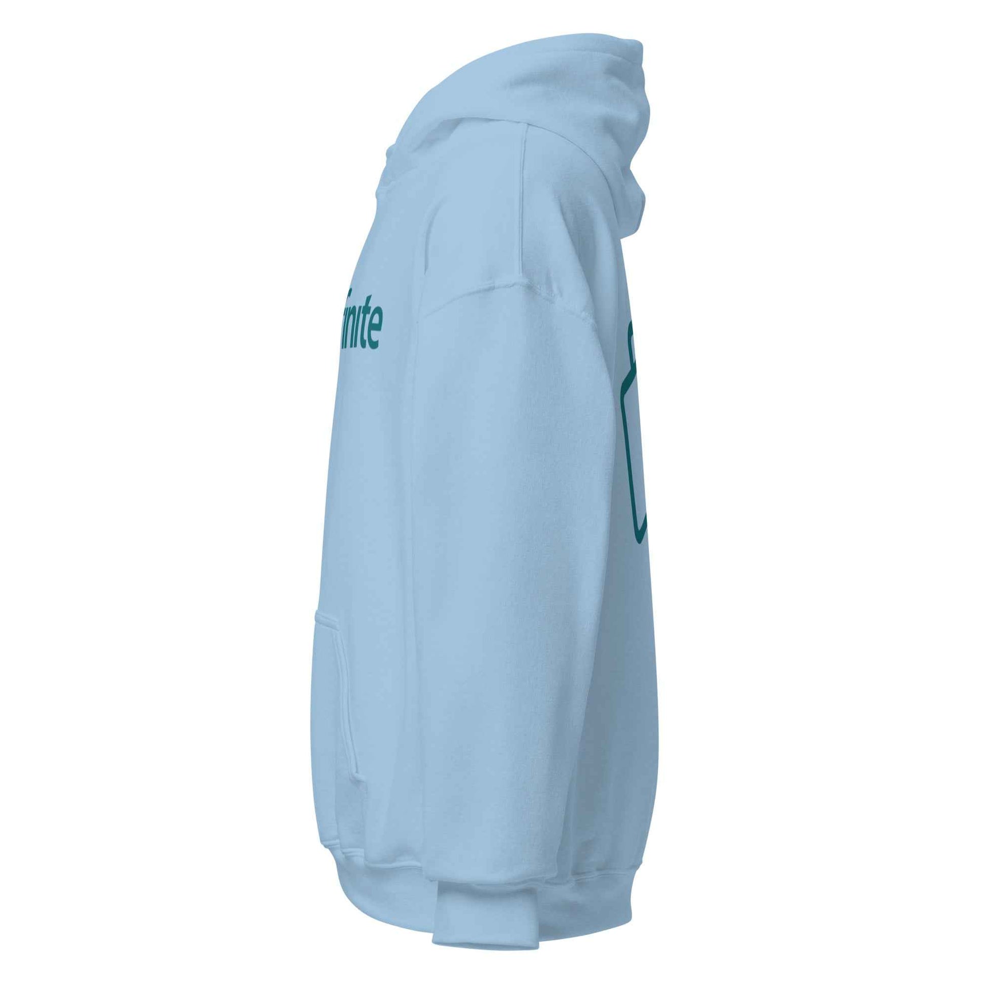 Grinfinite Cards! Unisex Hoodie w/QR code on sleeve