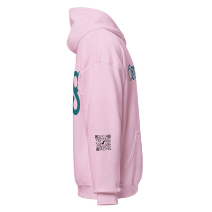 Grinfinite Cards! Unisex Hoodie w/QR code on sleeve