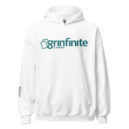 Grinfinite Cards! Unisex Hoodie w/QR code on sleeve
