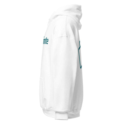 Grinfinite Cards! Unisex Hoodie w/QR code on sleeve