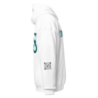 Grinfinite Cards! Unisex Hoodie w/QR code on sleeve