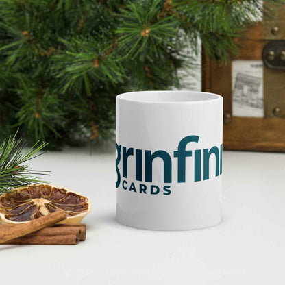 Grinfinite Cards glossy mug!