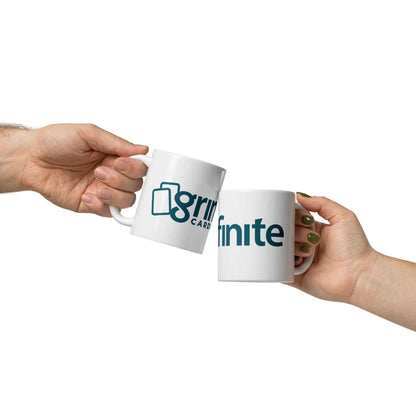 Grinfinite Cards glossy mug!