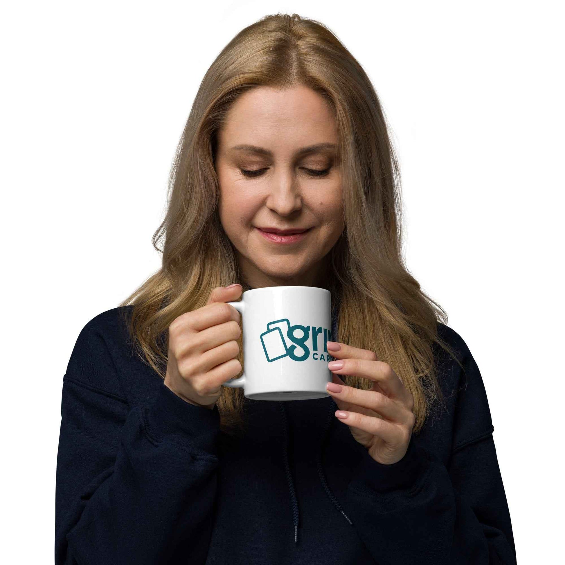 Grinfinite Cards glossy mug!
