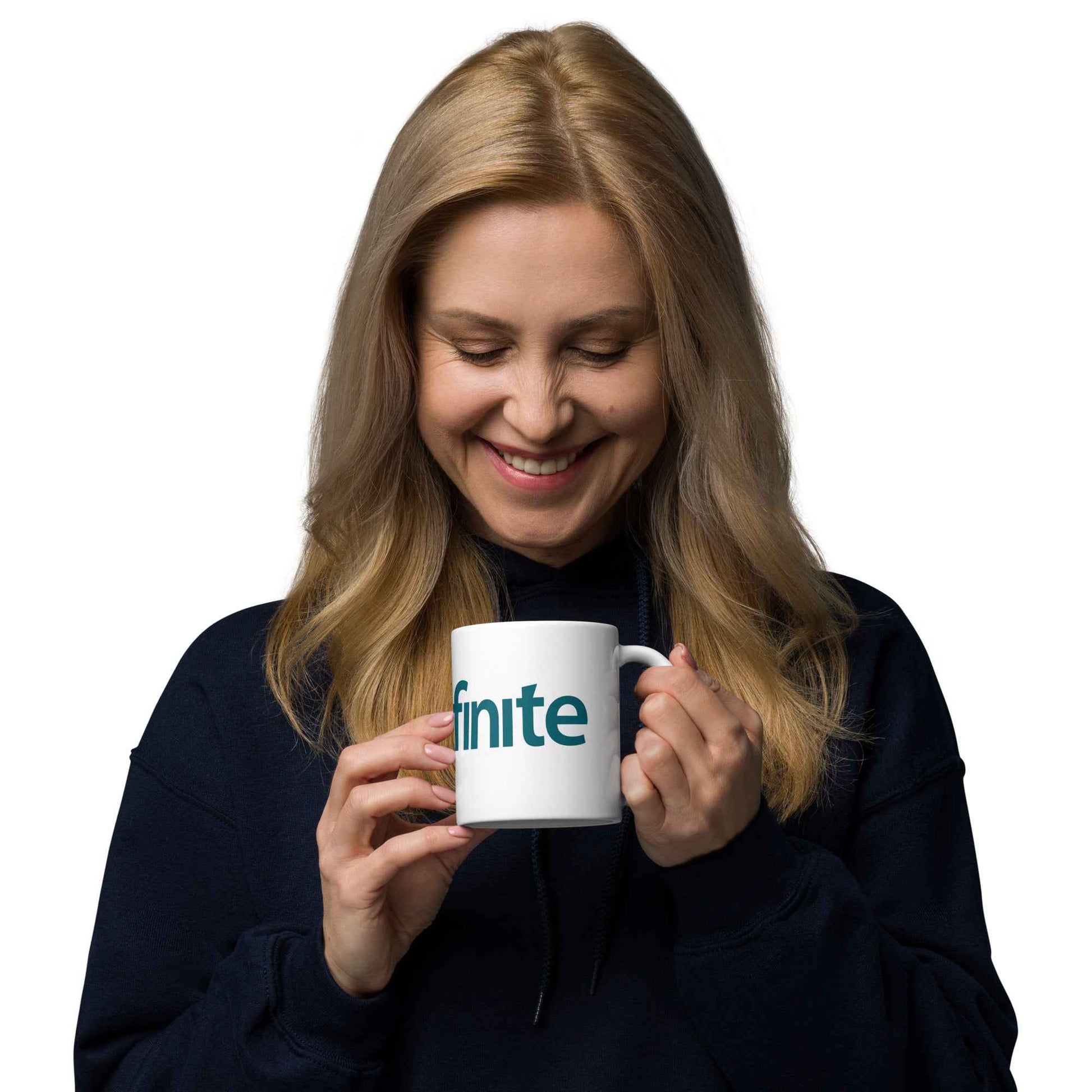 Grinfinite Cards glossy mug!
