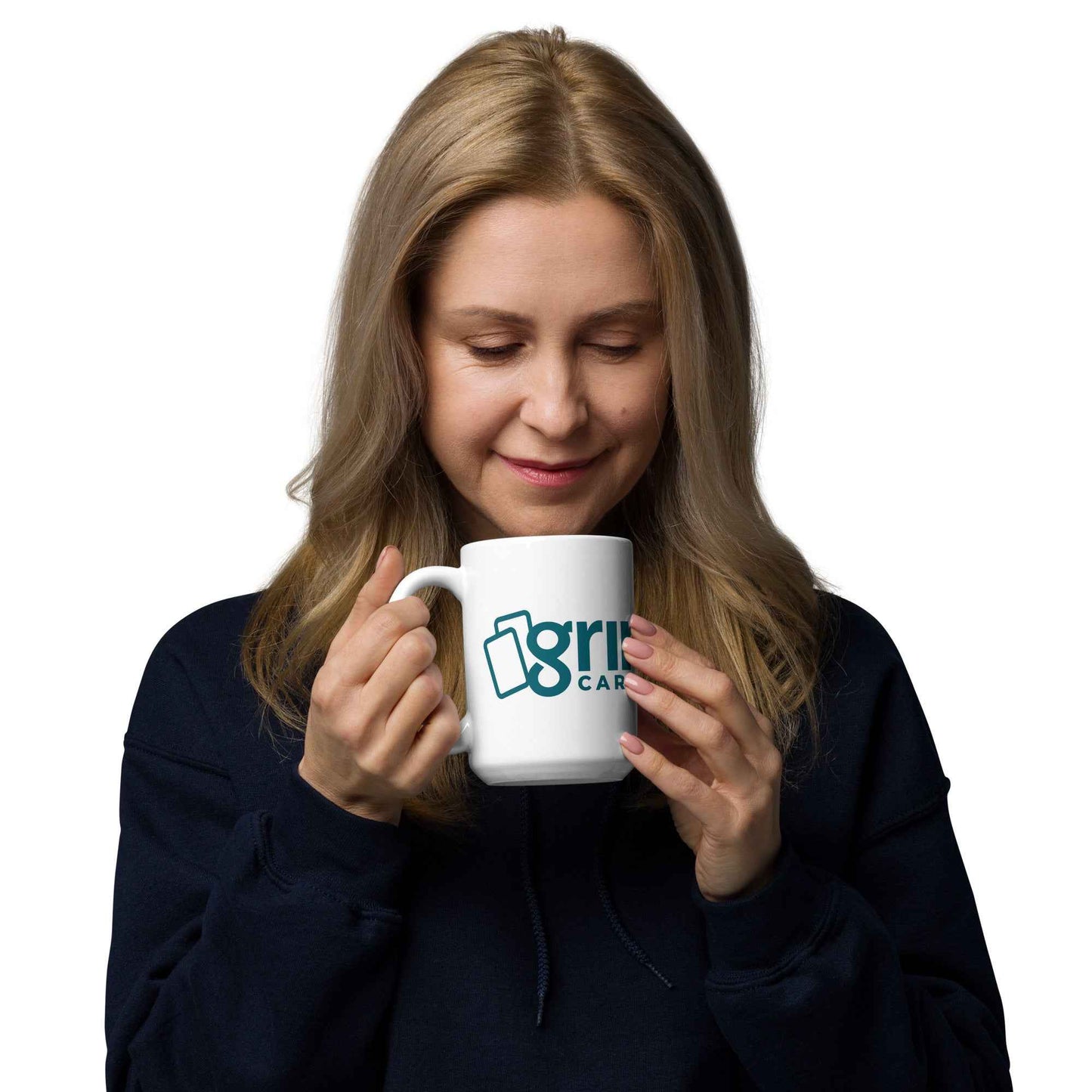 Grinfinite Cards glossy mug!